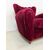 Pair of armchairs 1940 - burgundy velvet