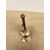 Vintage silver-plated metal bell, 20th century, 29x12cm