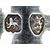Set of six vermeil silver salt cellars, Solomon Hougham, London, 1811