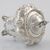 Coppia di zuccheriere con coperchi in argento sterling Regina Vittoria, J E Terrey & Co (John Edward Terry), Londra, 1840
