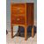 Pair of Venetian walnut bedside tables, Directory period (early 19th century)