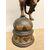 Antica scultura in bronzo, leone, '900, 82x30cm