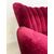 Pair of armchairs 1940 - burgundy velvet