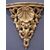 Pair of carved and gilded wall shelves – Florence, second half of the 19th century