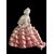Scultura in ceramica raffigurante madre che allatta bimbo.Manifattura di Guido Cacciapuoti.