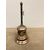 Vintage silver-plated metal bell, 20th century, 29x12cm