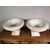 PAIR OF WHITE MARBLE BOWLS, 18TH CENTURY