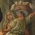 Italian painting oil on copper Expulsion of the merchants from the temple