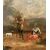 Italian painter (18th century) - Landscape with resting shepherds.