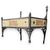 DARS645 - Tettoia per ingresso di hotel, epoca '800, misure cm L 200 x H 200 x P 150