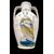 Grande vaso biansato in maiolica compendiaria con figura di San Lazzaro.Castelli d’Abruzzo.