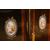 Rich French Ebony Servante sideboard with 19th-century Louis XV style Sevres porcelain medallions