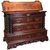 Walnut wood canterano with opening top, twisted columns, Papal State, second half of the 16th century