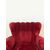 Pair of armchairs 1940 - burgundy velvet