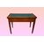 French Empire style writing desk from the 1800s in mahogany feather.