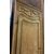 PTL694 - Stripped wooden door, with frame, 18th century, opening cm W 85 x H 209