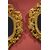 Pair of carved and gilded mirrors 'alla Sansovino', Venice 18th century