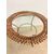 Tavolinetto da salotto Bonacina in bamboo e ferro anni '50, 58x47cm
