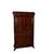 Grande secretaire Biedermeier della seconda metà del 1800 in piuma di mogano