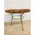 Tavolinetto da salotto Bonacina in bamboo e ferro anni '50, 58x47cm