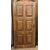 PTI764 - Antique walnut door, with six carved panels, 18th century, dimensions cm W 92 x H 195