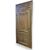 PTL694 - Stripped wooden door, with frame, 18th century, opening cm W 85 x H 209
