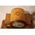 Antique Biedermeier birch clock with inlays from the 1800s