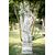 Putto with flute – Art Nouveau sculpture in grit, 1930s