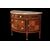 Coppia di commodes a demilune Lombarde