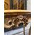 Console rocaille in legno intagliato e dorato