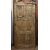 PTI764 - Antique walnut door, with six carved panels, 18th century, dimensions cm W 92 x H 195