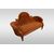 English Victorian style burr veneer sofa from the 1800s with inlays