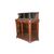 Mid-1800s Charles X style rosewood sideboard