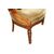 French Empire Style Armchair from the 1800s, Mahogany Writing Chair