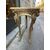 Console rocaille in legno intagliato e dorato