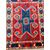 Antique Turkish rug, 19th century, wool with geometric patterns, 170x130cm