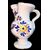 Maiolica jug in compendiario style, decorated with a bird and vegetal motifs. Urbania manufacture.