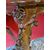 Venetian console table in walnut wood