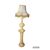 Lampada a colonna francese in marmo