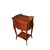 French bedside table from the second half of the 19th century, Louis XV style, in bois de rose