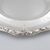Pair of Queen Victoria sterling silver plates, Paul Storr, London, 1838
