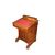 Victorian-style English Davenport travel desk from the second half of the 1800s