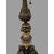 Coppia di lampade in bronzo
