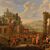 Construction of the Tower of Babel, Flemish painter 17th-18th century