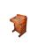 19th century English mahogany Davenport
