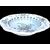 Large majolica basin with floral decoration. Antonibon manufacture, Nove di Bassano.