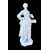Four popular white porcelain figures, Ginori Doccia manufacture.
