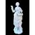 Four popular white porcelain figures, Ginori Doccia manufacture.