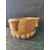 Bellissimo Mortaio finemente baccellato - H 18 cm - Marmo nembro