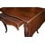 French Louis Philippe style mahogany table with side flaps